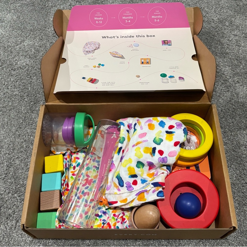 Multicolor Baby Sensory Toy Set for Infants - Developmental Play